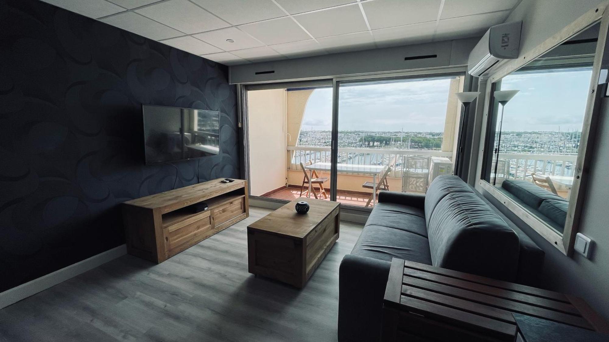 Studio avec vue imprenable Marina Le Grau-du-Roi Extérieur photo